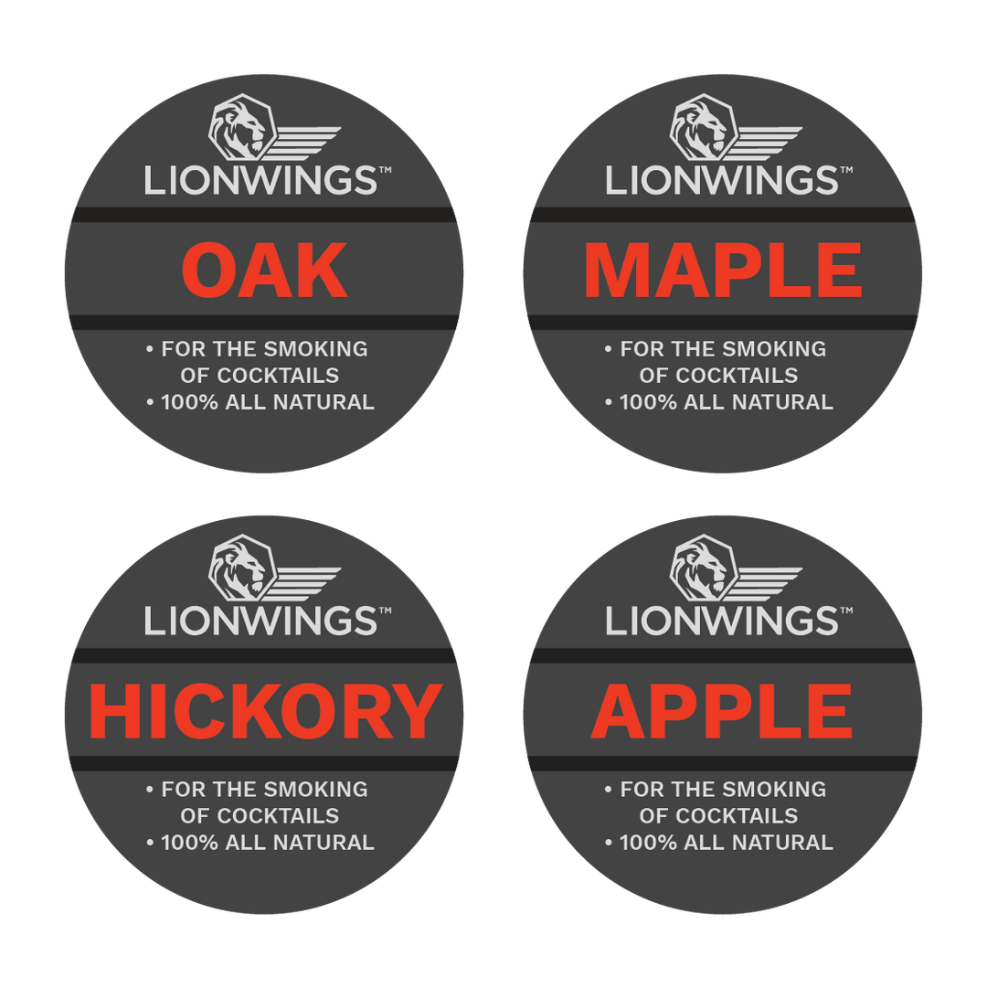 Lionwings™ Wood Chips for Smoking Cocktails