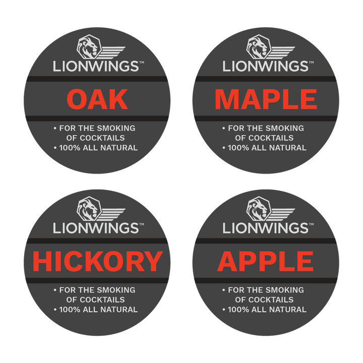 Lionwings™ Wood Chips for Smoking Cocktails